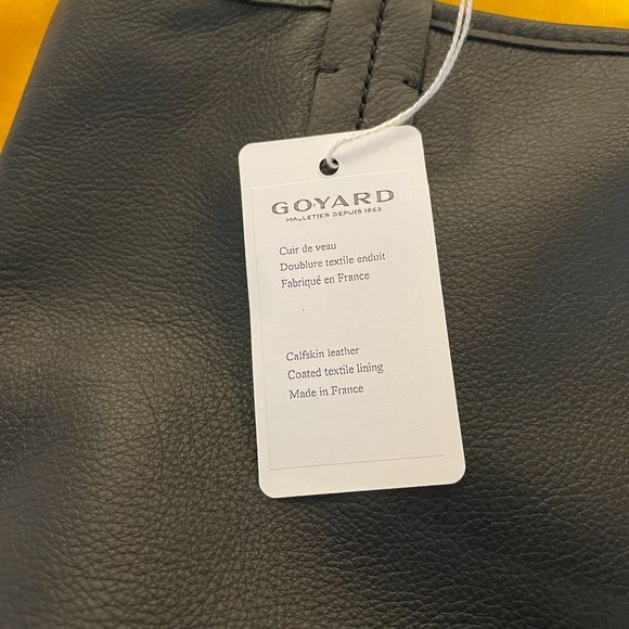 ❌SOLD❌ New GOYARD Anjou Mini Black Reversible Tote - Picture 10 of 16